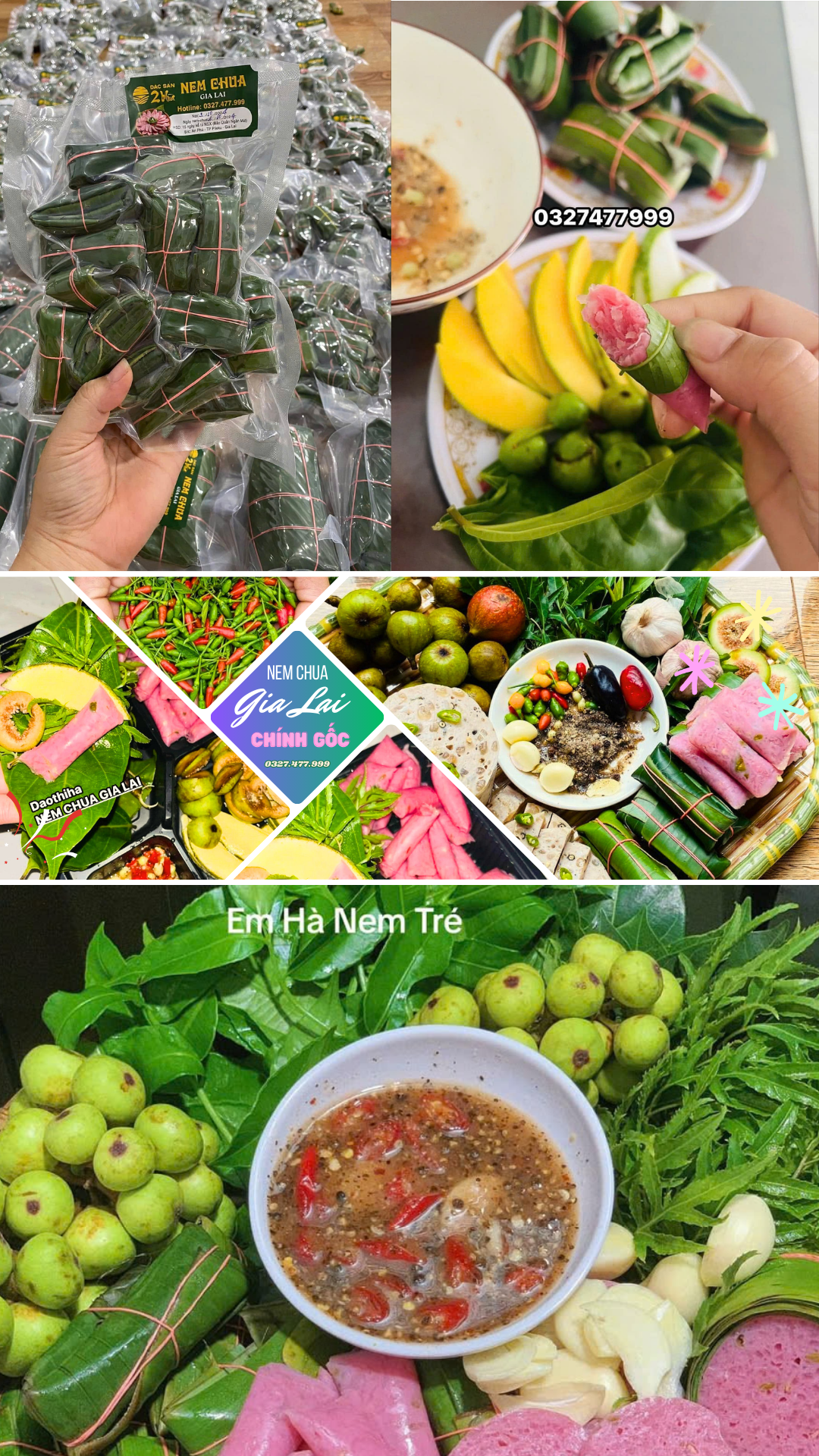 Hình ảnh Nem Chua Gia Lai - Đặc sản Tây Nguyên