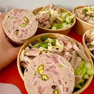 Chả bì tai heo xiem xanh 1 - Nem Chua Gia Lai