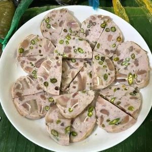 Chả bì tai heo xiem xanh 2 - Nem Chua Gia Lai