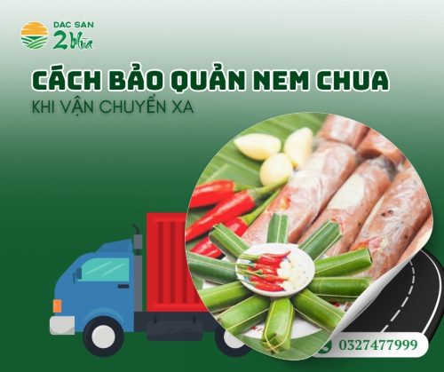 bảo quản nem chua