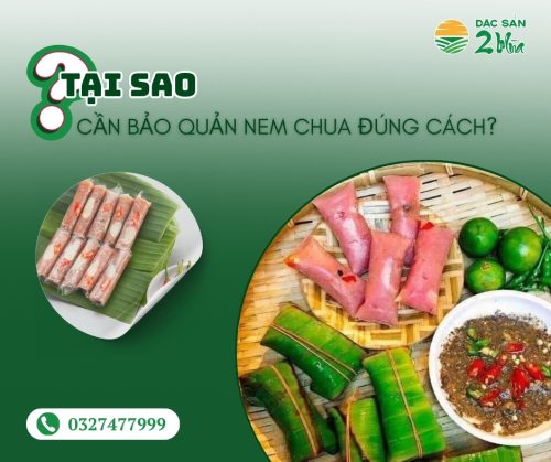 Tai sao can bao quan nem chua dung cachs - Nem Chua Gia Lai